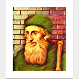 John Wycliffe Snow Portrait | John Wycliffe Artwork 14 Posters and Art